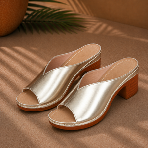 Héloïse | Mules Élégantes à Talon