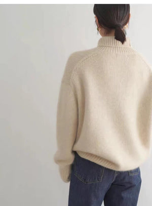 Lola | Pull Col Roulé en Cachemire