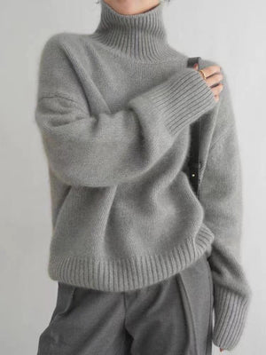 Lola | Pull Col Roulé en Cachemire