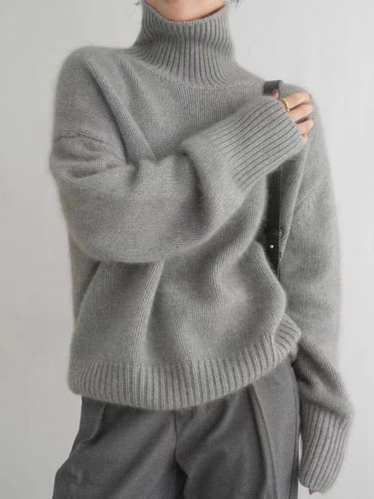 Lola | Pull Col Roulé en Cachemire