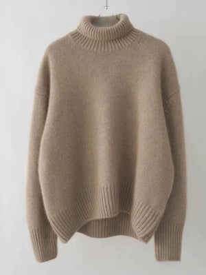 Lola | Pull Col Roulé en Cachemire