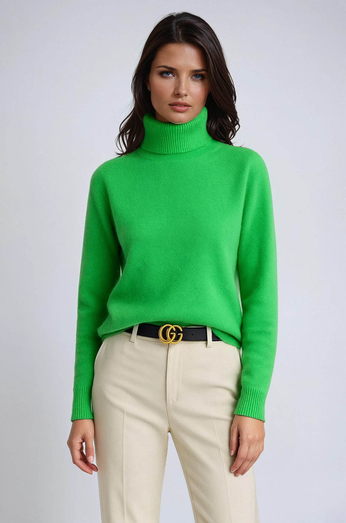 Alix | Pull Col Roulé Doux pour Femme
