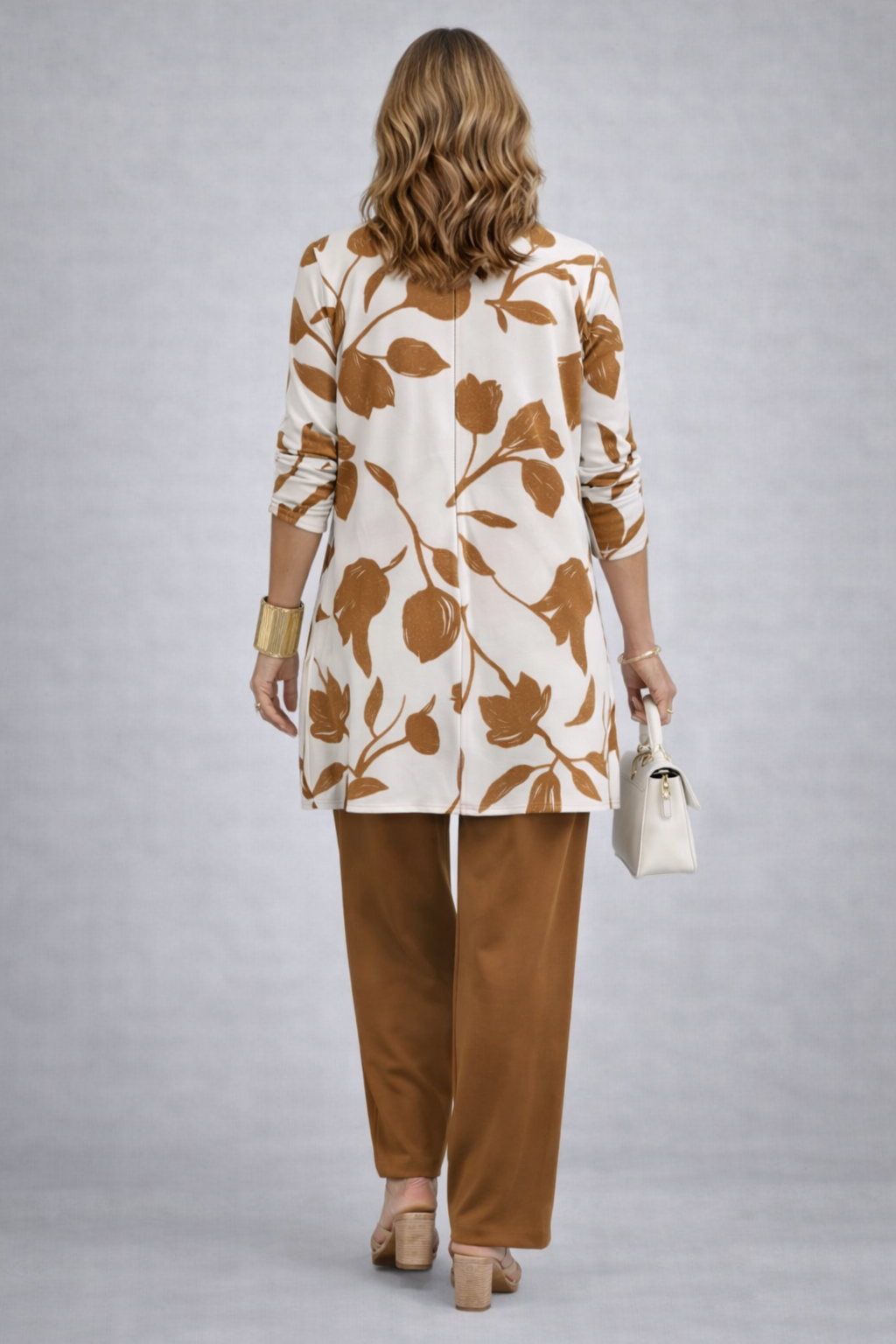 Florine | Ensemble 3 Pièces Camel