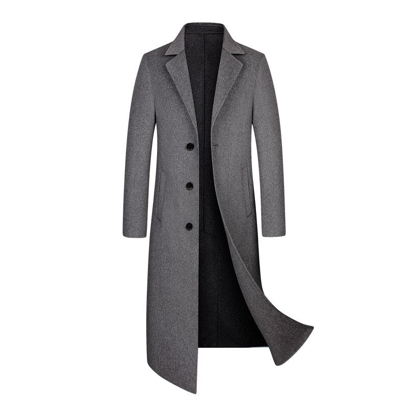 Sébastien | Manteau Long Élégant pour Homme