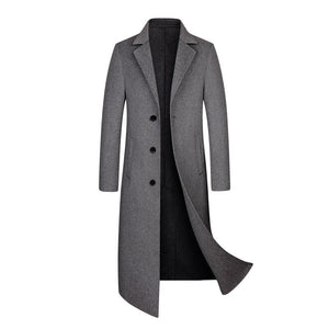 Sébastien | Manteau Long Élégant pour Homme