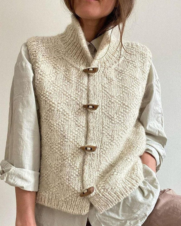 Colette | Gilet élégant en maille sans manches