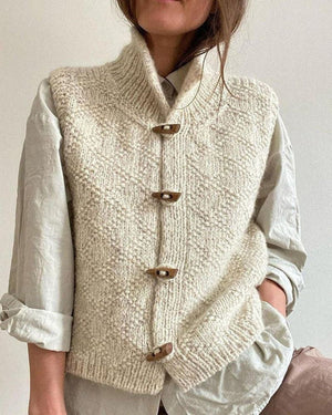 Colette | Gilet élégant en maille sans manches