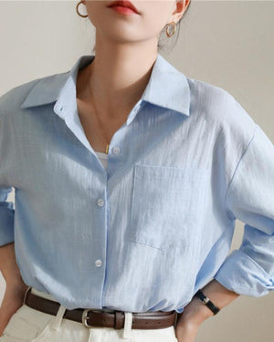 Marguerite | Chemise Élégante en Lin pour Femme