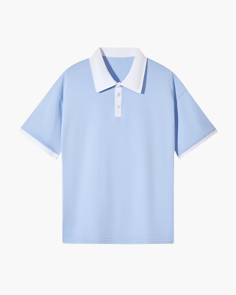 Marius | Polo élégant à col contrasté
