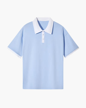 Marius | Polo élégant à col contrasté