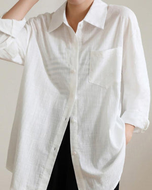 Marguerite | Chemise Élégante en Lin pour Femme
