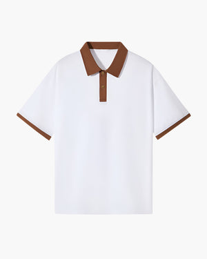 Marius | Polo élégant à col contrasté