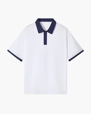 Marius | Polo élégant à col contrasté