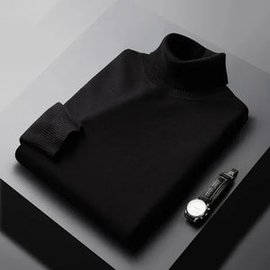 Raphaël | Pull Col Roulé en Cachemire Élégant