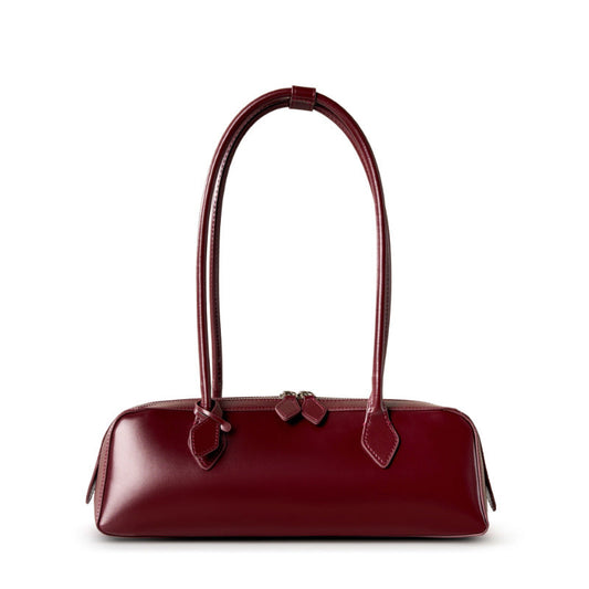 Soline | Sac Baguette de Luxe à Finition Brillante