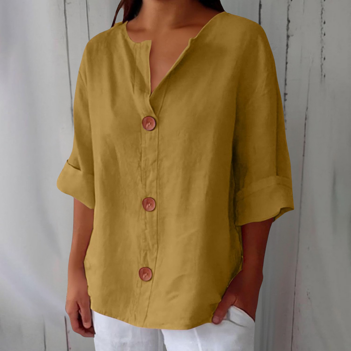 Élise | Blouse d’Été Fluide et Élégante
