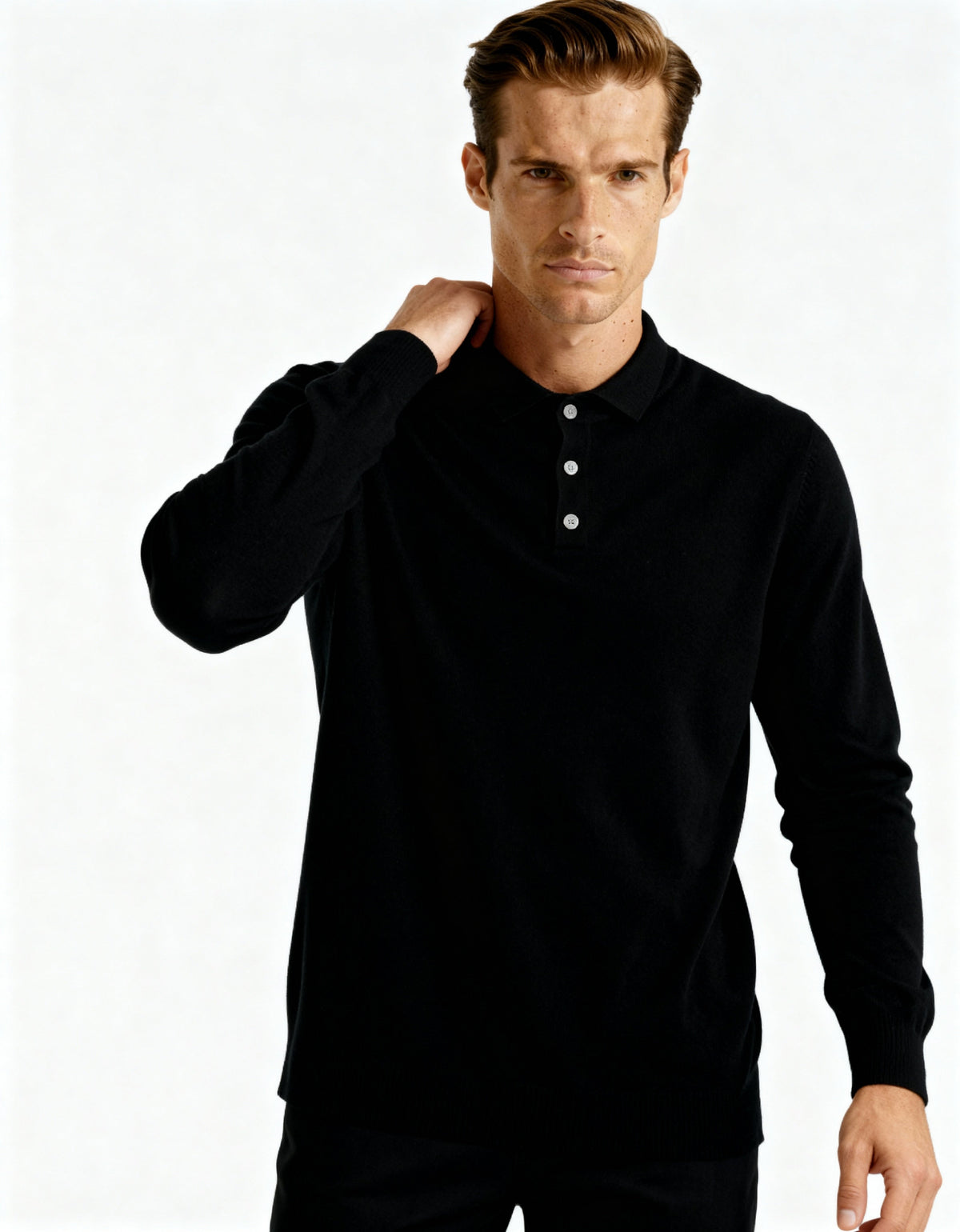 Amaury | Polo en cachemire