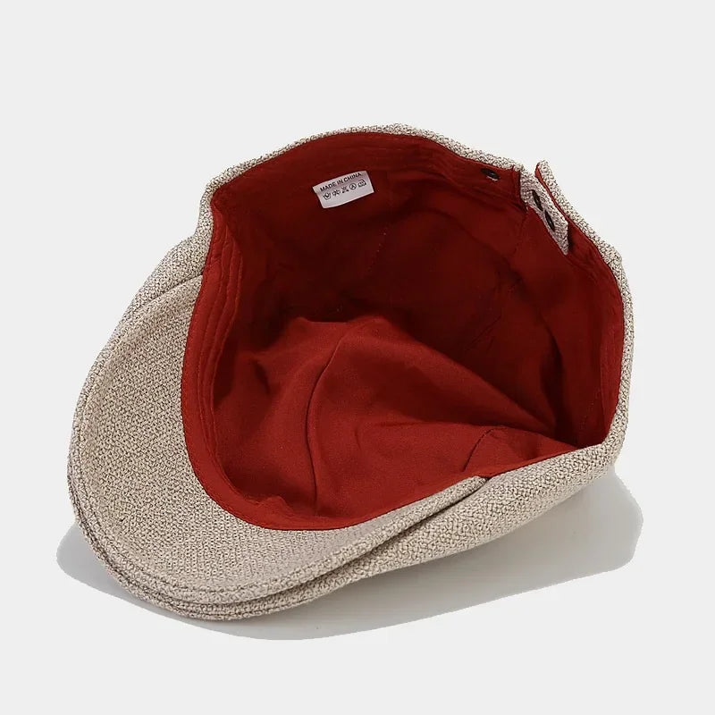Gabriel | Béret Homme en Lin d’Été