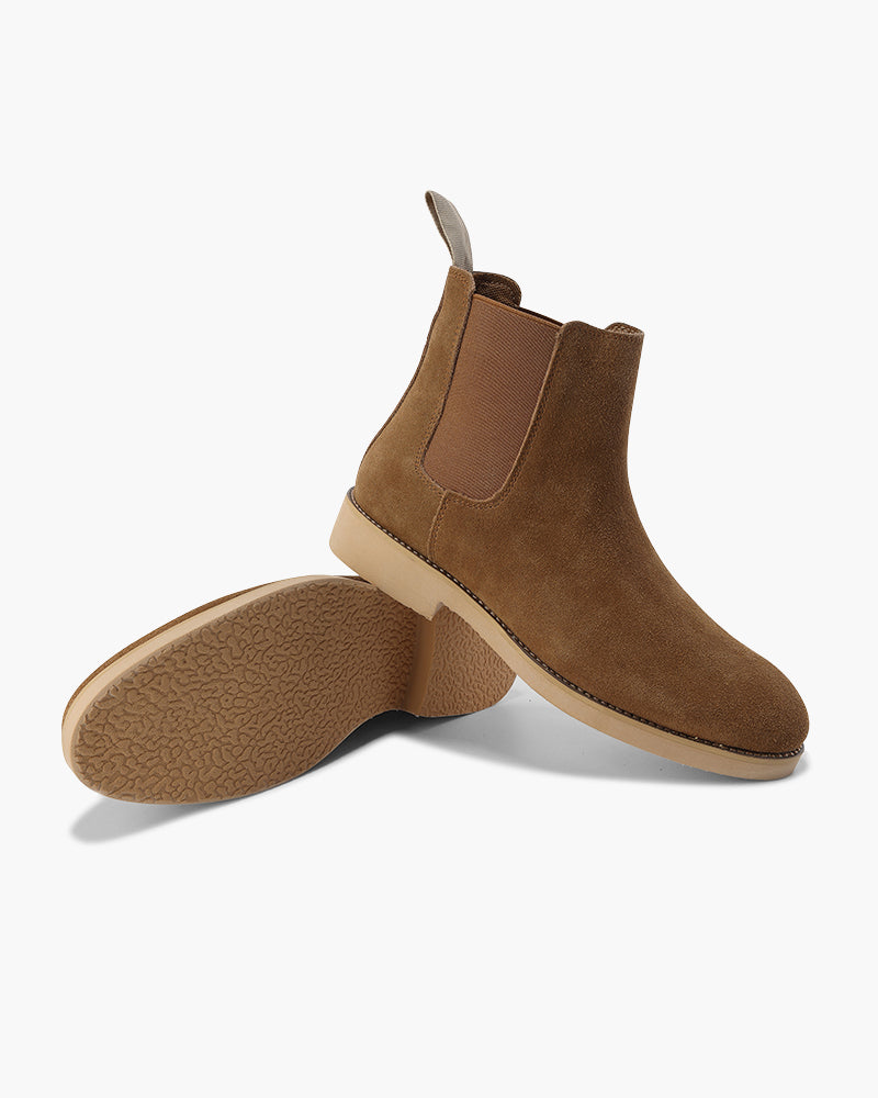 Tristan | Bottines Chelsea élégantes en daim