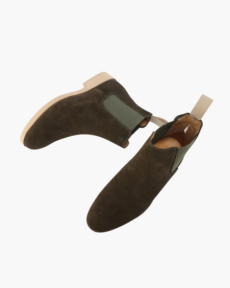 Tristan | Bottines Chelsea élégantes en daim