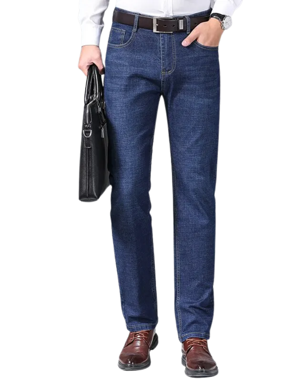 Nathan | Jean Denim Homme à Coupe Moderne