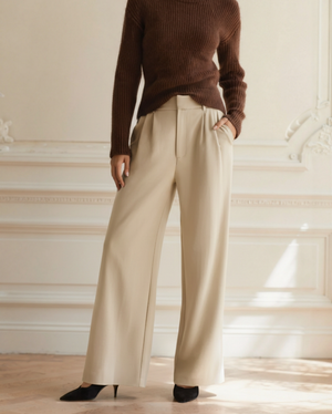 Geneviève | Pantalon Large Élégant pour Femme