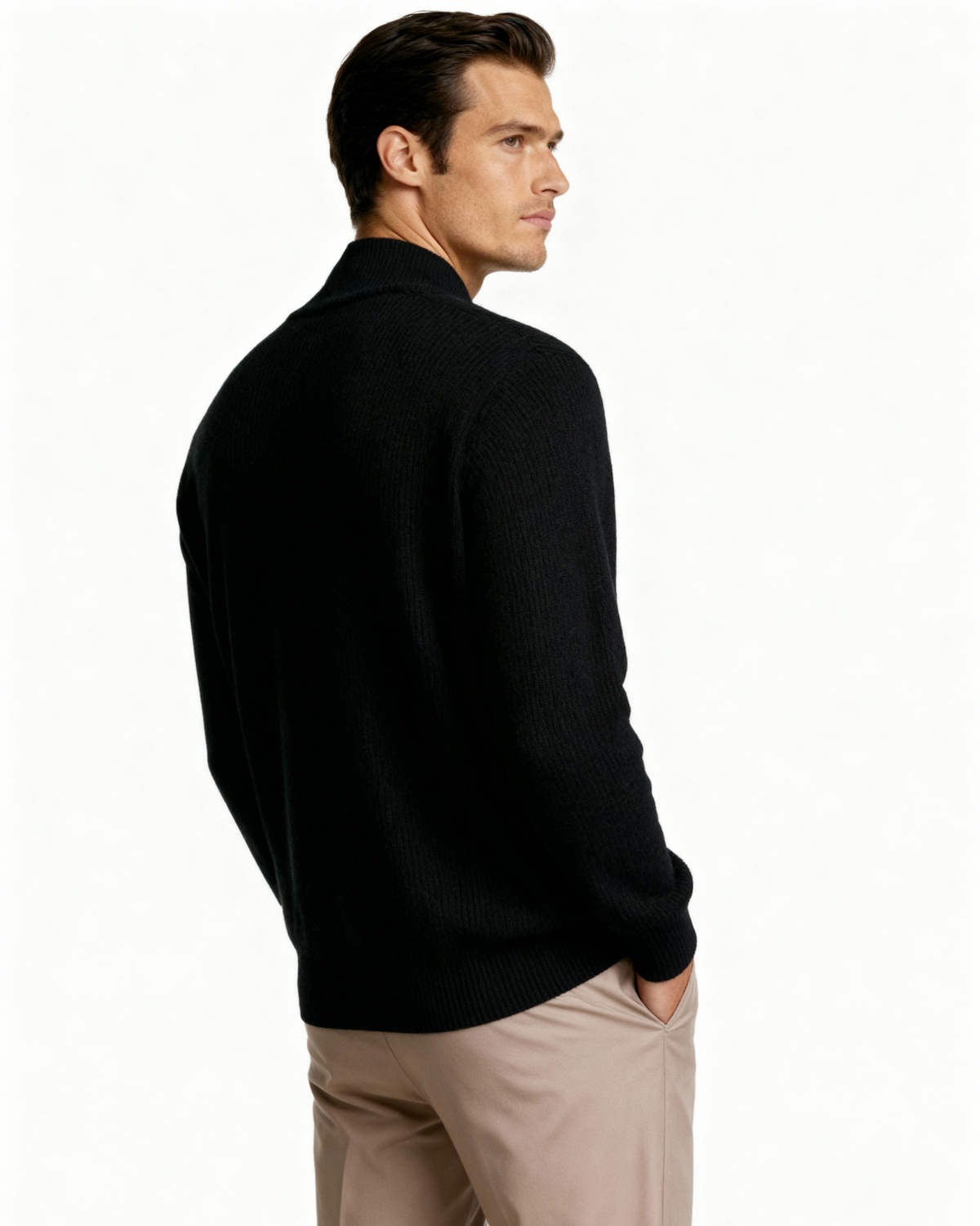 Alban | Gilet zippé 100 % cachemire
