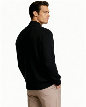 Alban | Gilet zippé 100 % cachemire