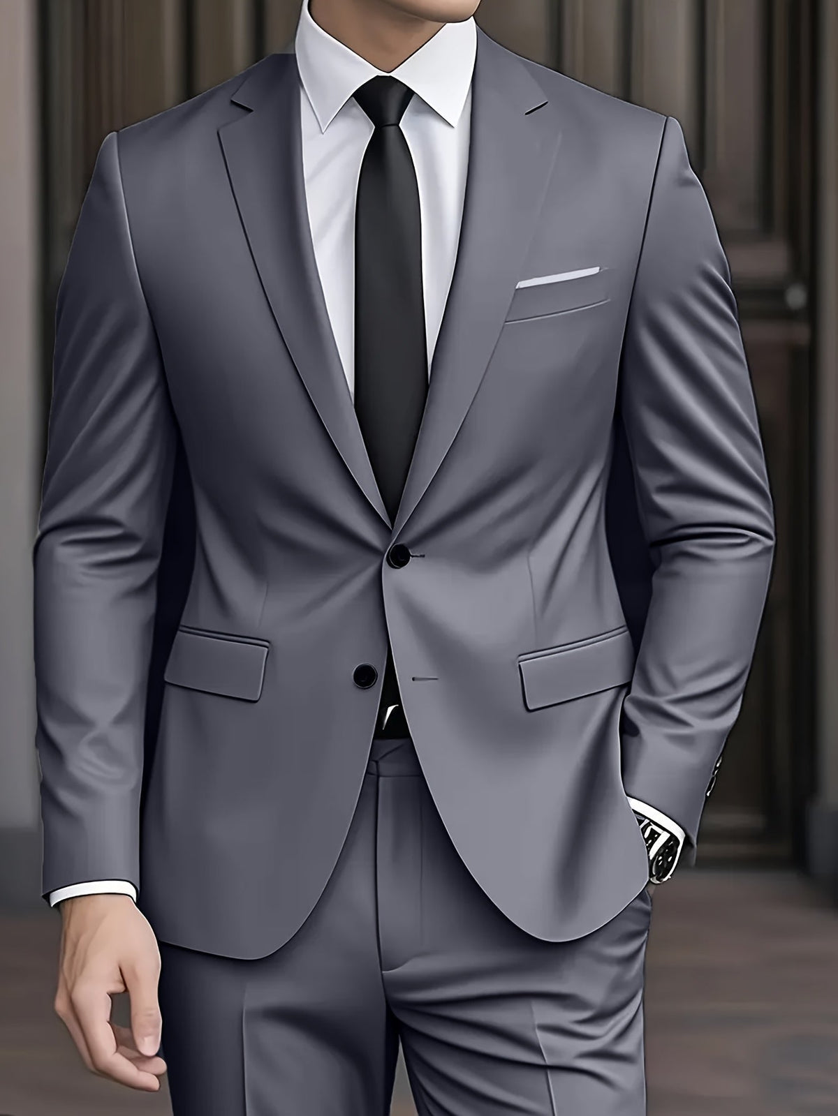 Victor | Costume Homme Élégant à Coupe Moderne