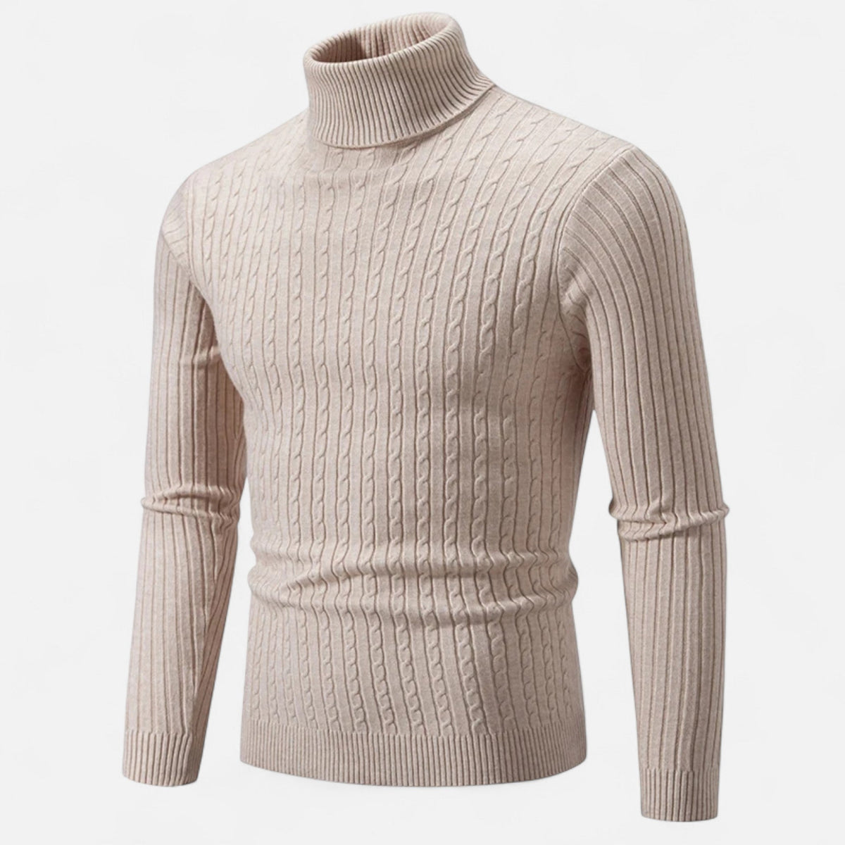 Octave | Pull en laine à col montant