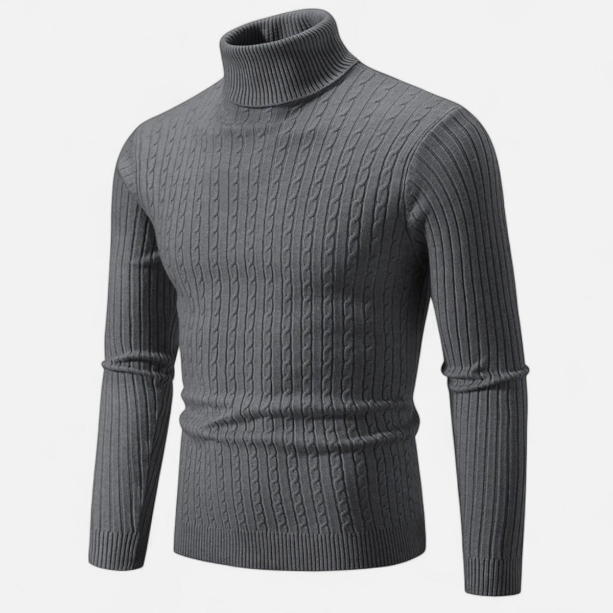 Octave | Pull en laine à col montant