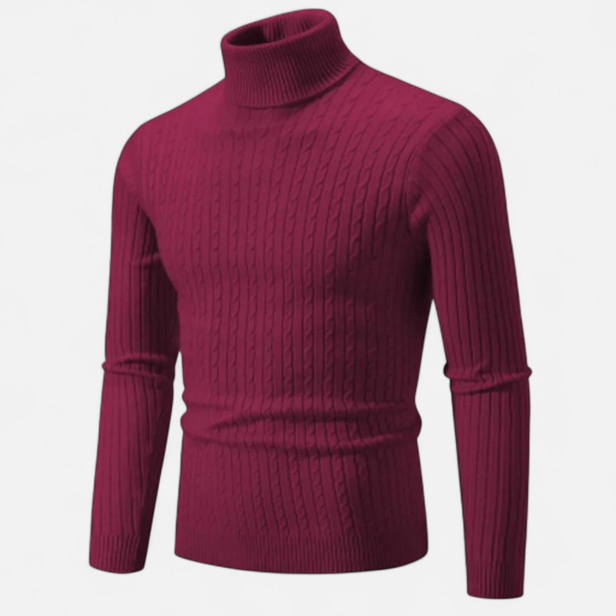 Octave | Pull en laine à col montant