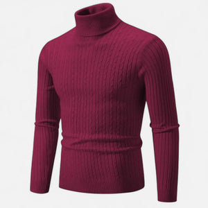 Octave | Pull en laine à col montant
