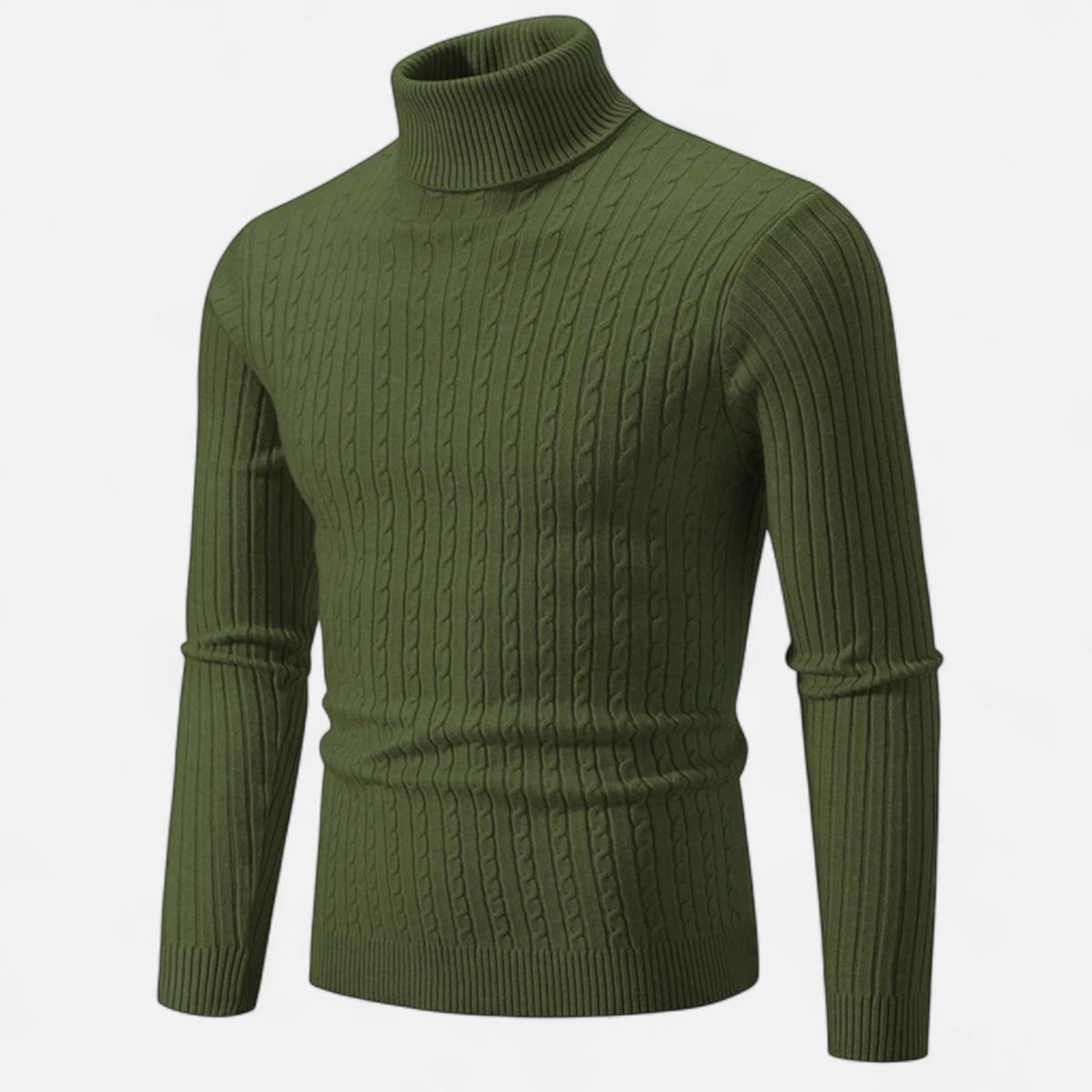 Octave | Pull en laine à col montant