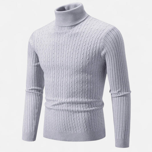 Octave | Pull en laine à col montant