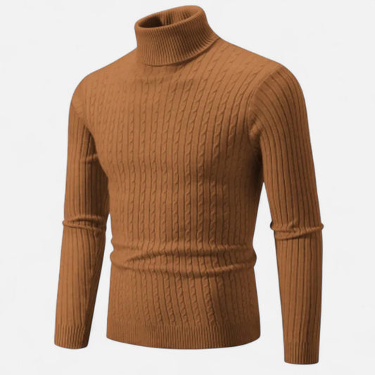 Octave | Pull en laine à col montant