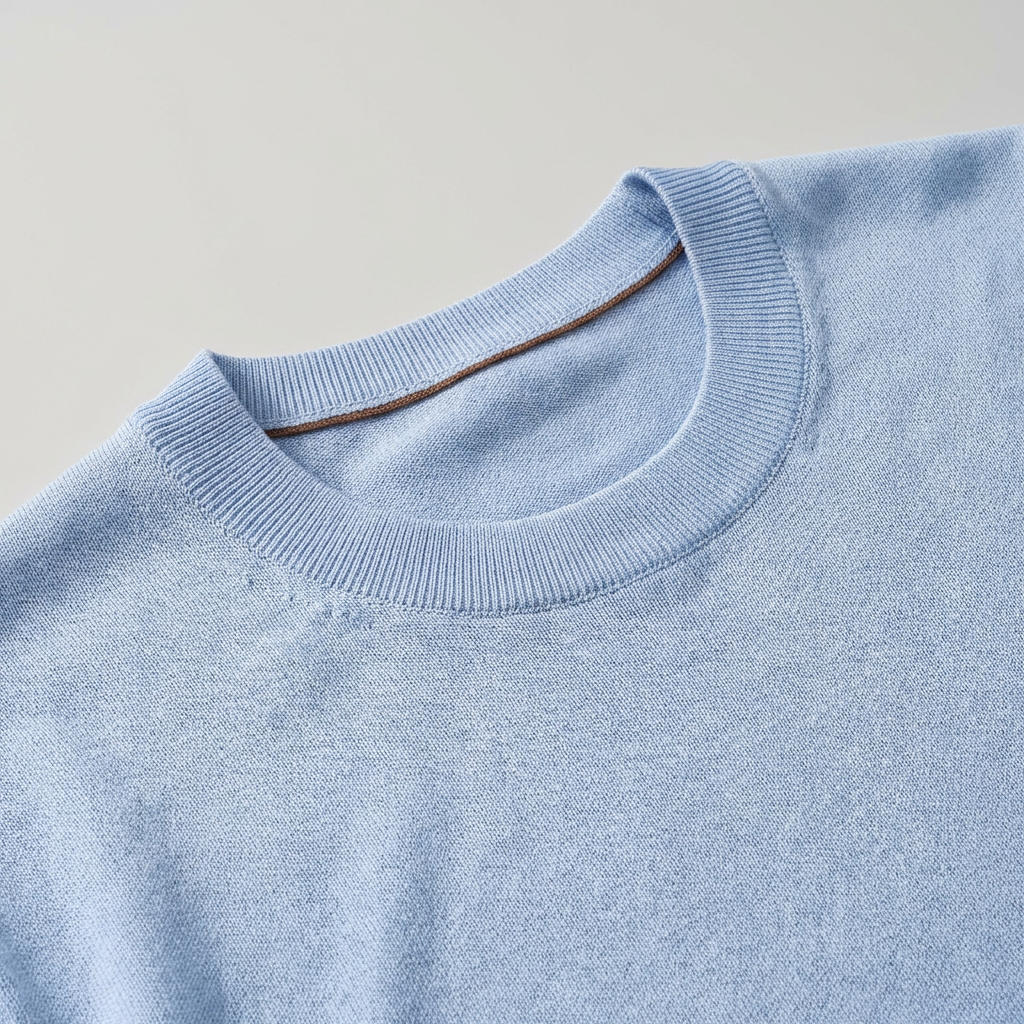 Quentin | T-Shirt Homme en Cachemire à Col Rond