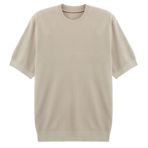 Quentin | T-Shirt Homme en Cachemire à Col Rond