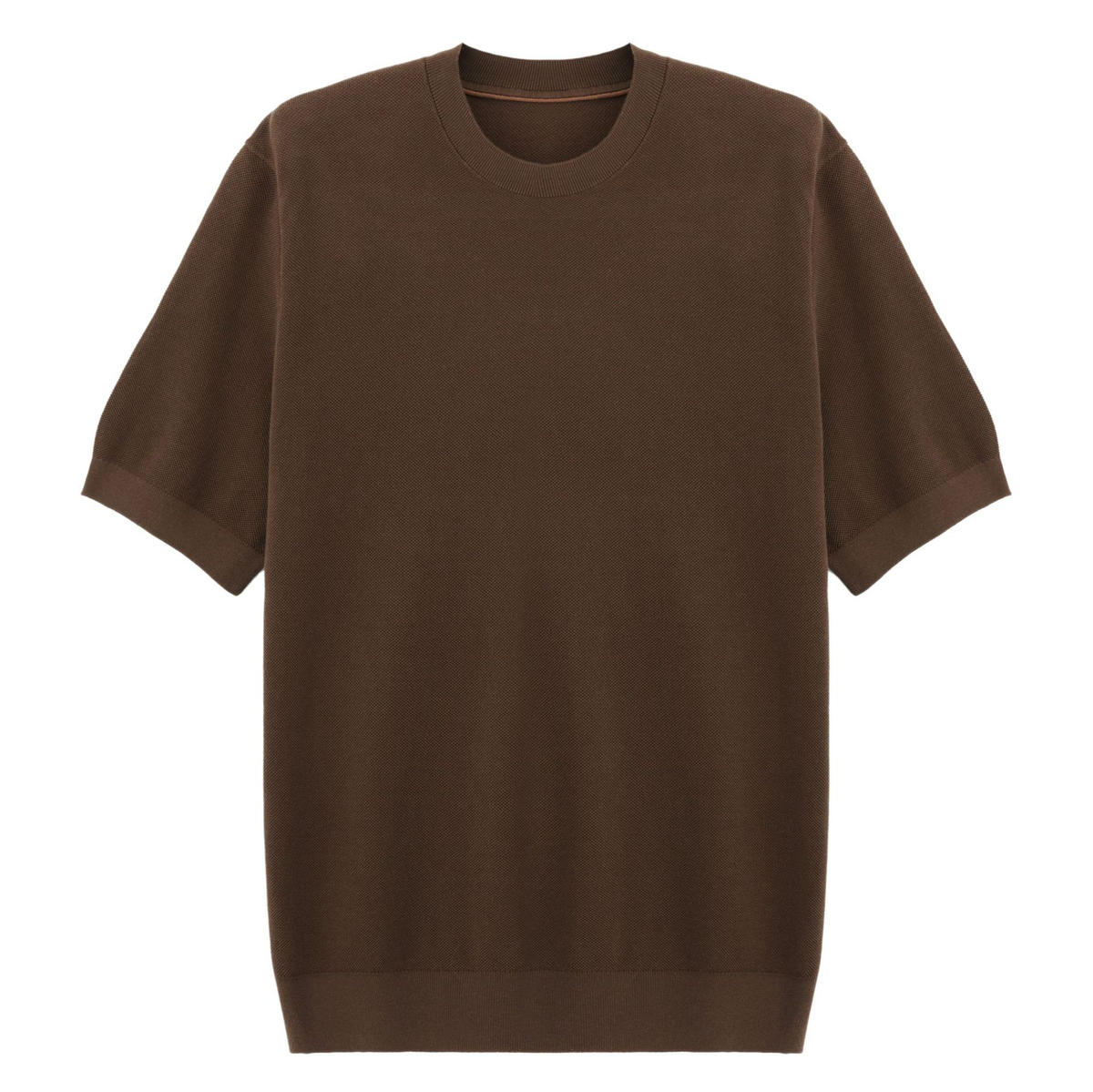 Quentin | T-Shirt Homme en Cachemire à Col Rond
