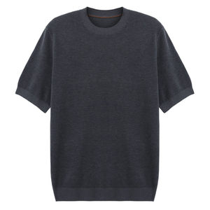 Quentin | T-Shirt Homme en Cachemire à Col Rond