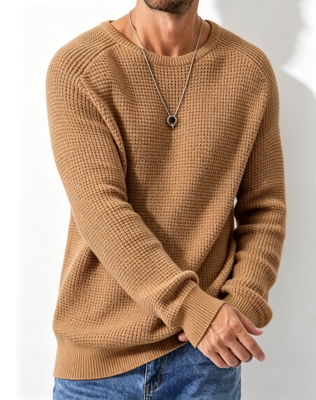 Maxime | Pull Homme Élégant à Col Rond