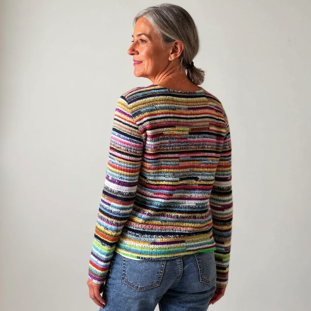 Suzanne | Pull Vintage au Style Insulaire