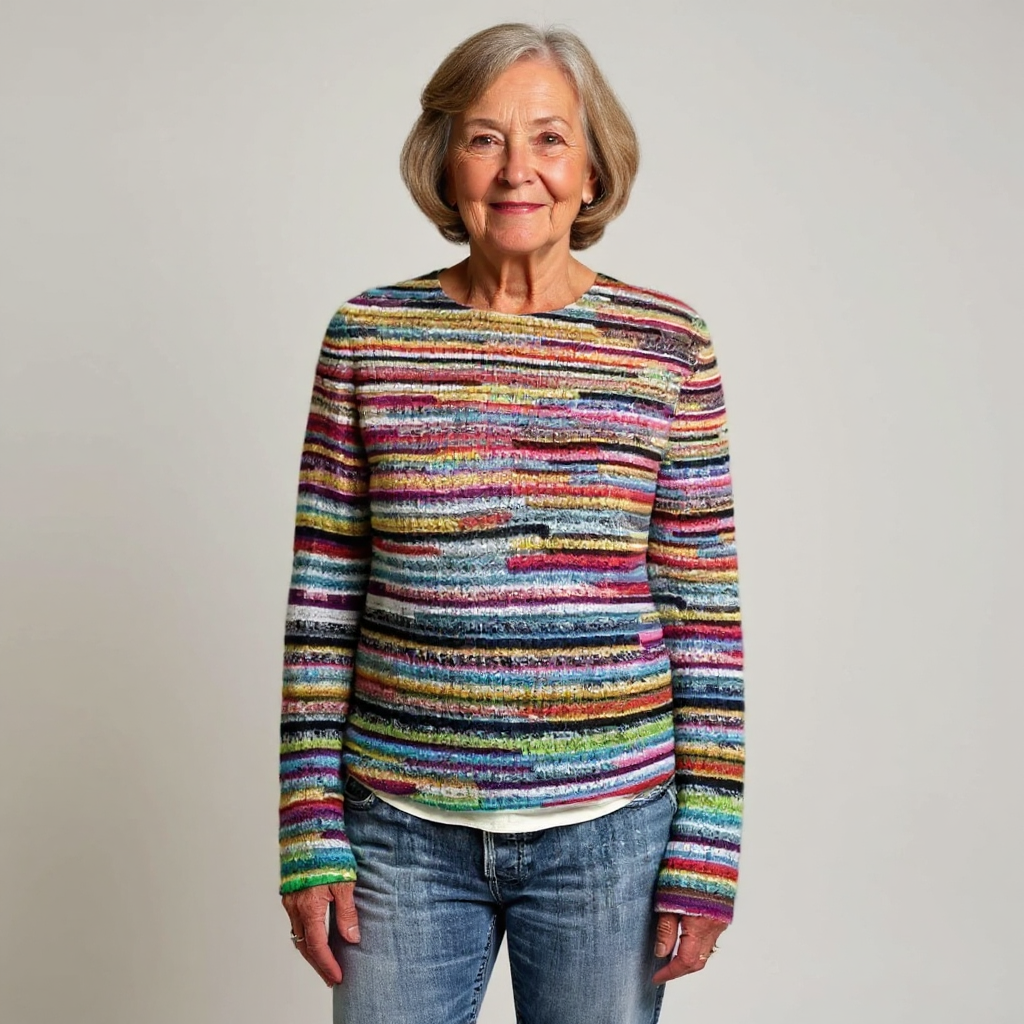 Suzanne | Pull Vintage au Style Insulaire