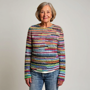 Suzanne | Pull Vintage au Style Insulaire