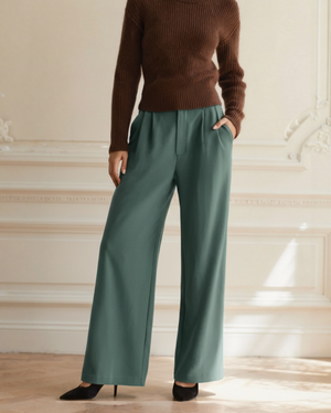 Geneviève | Pantalon Large Élégant pour Femme