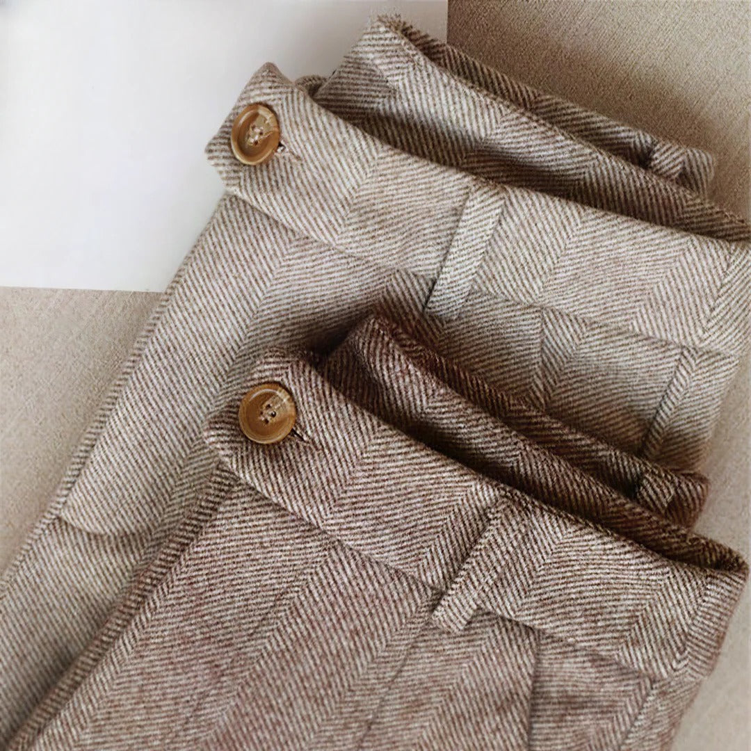 Alistair | Pantalon de costume en coton