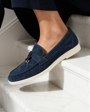 Adeline | Mocassins Élégants en Daim pour Femme