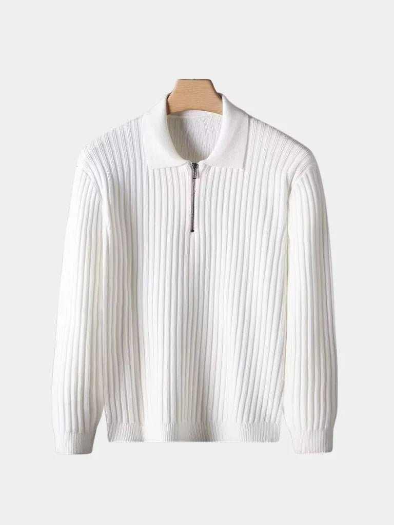 Seth | Polo élégant à col zippé