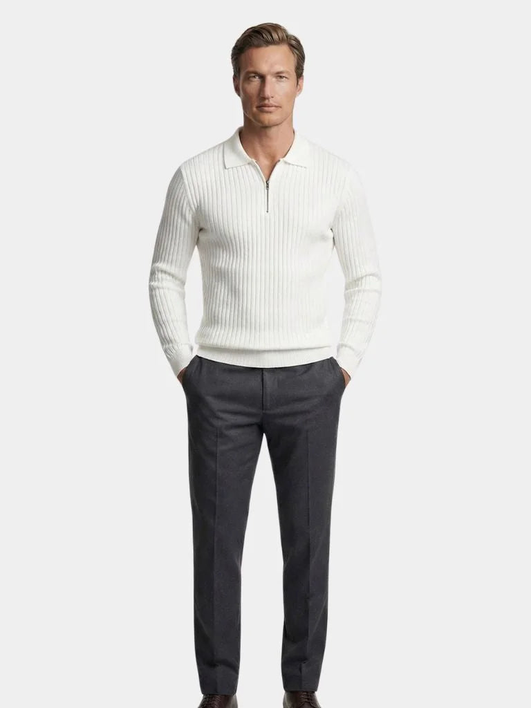 Seth | Polo élégant à col zippé