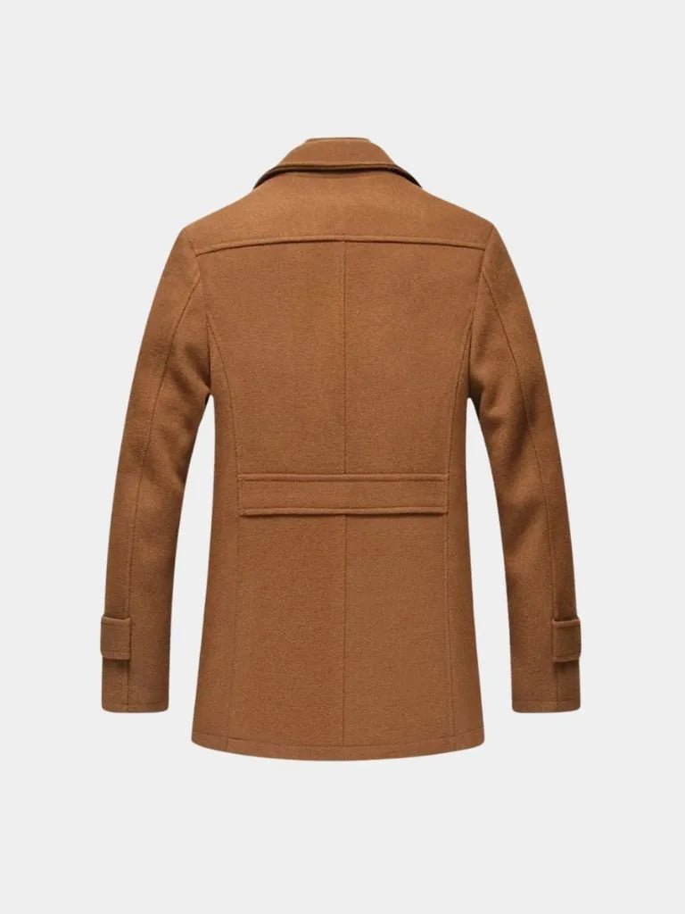 Jérome | Manteau essentiel en laine mélangée